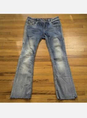 Rock Revival Betty Boot Low Rise Stretch Jeans Light Wash 28